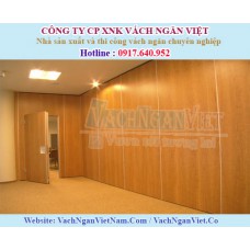 Vách ngăn di động gỗ MDF